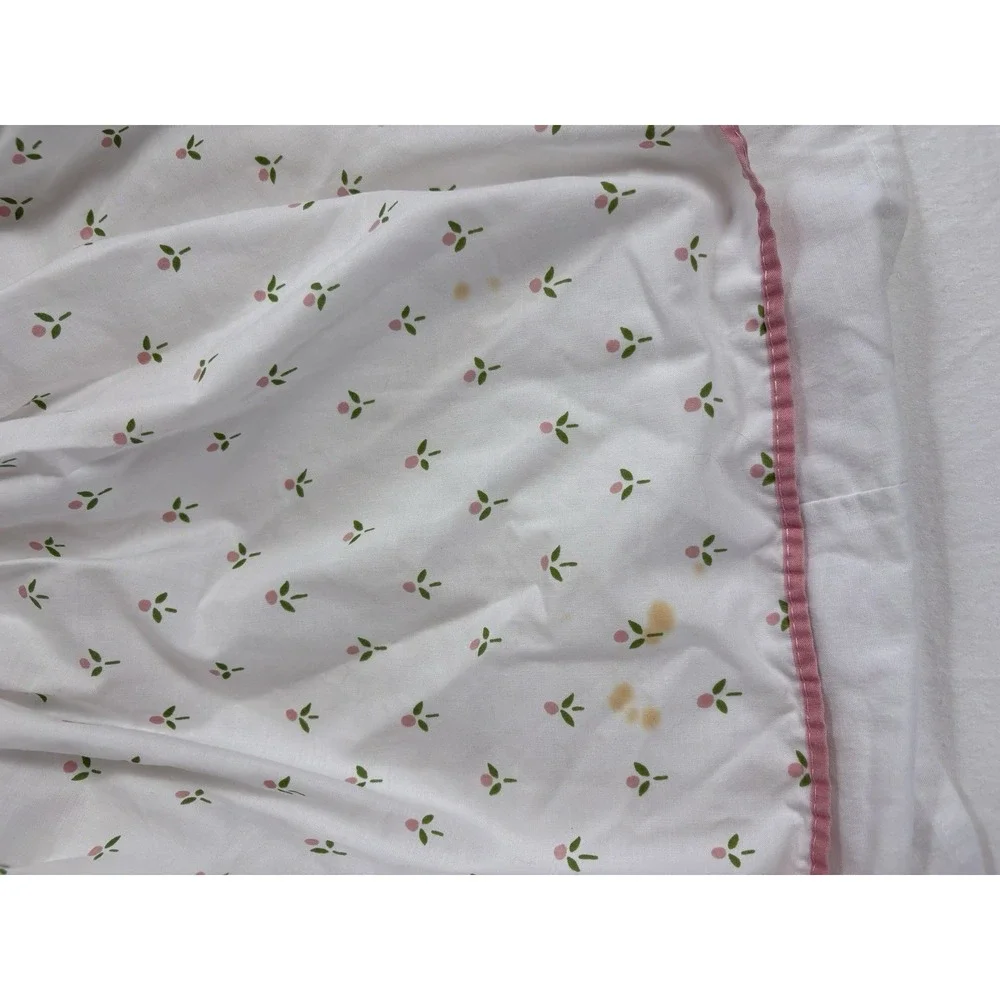 Laura Ashley Castleberry Pink Tulip King Size Dust Ruffle Layered Bedskirt